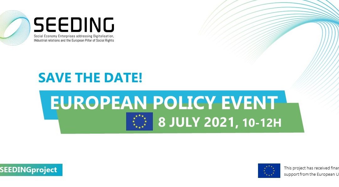 SEEDING project – European Policy Event!