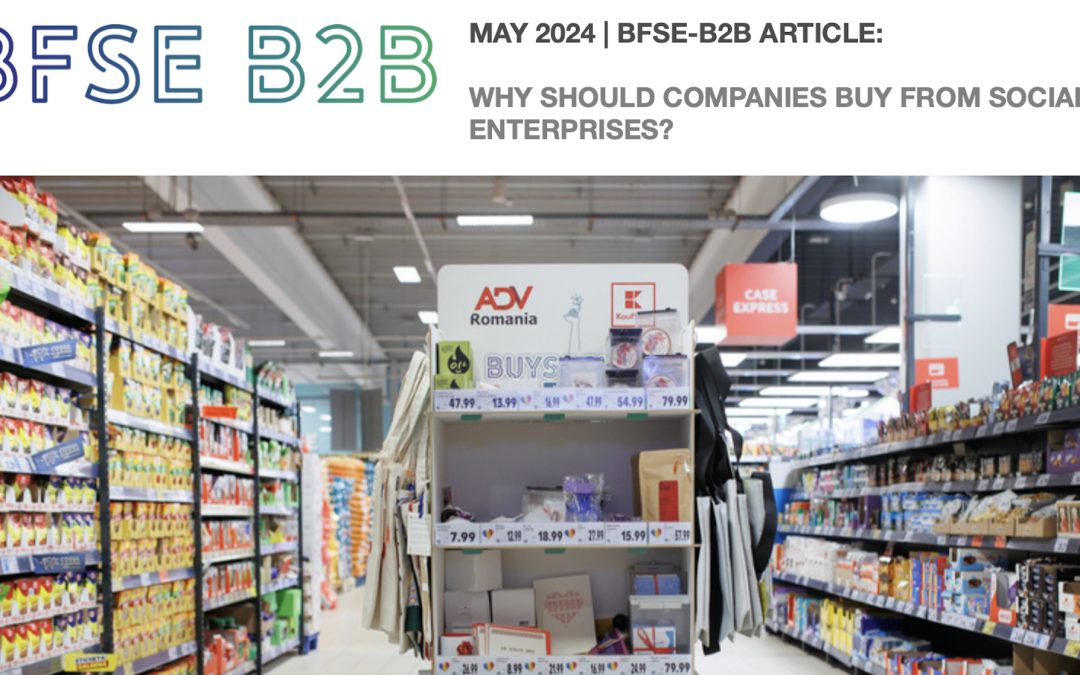BFSE-B2B ARTICLE – Why should companies buy from Social enterprises?